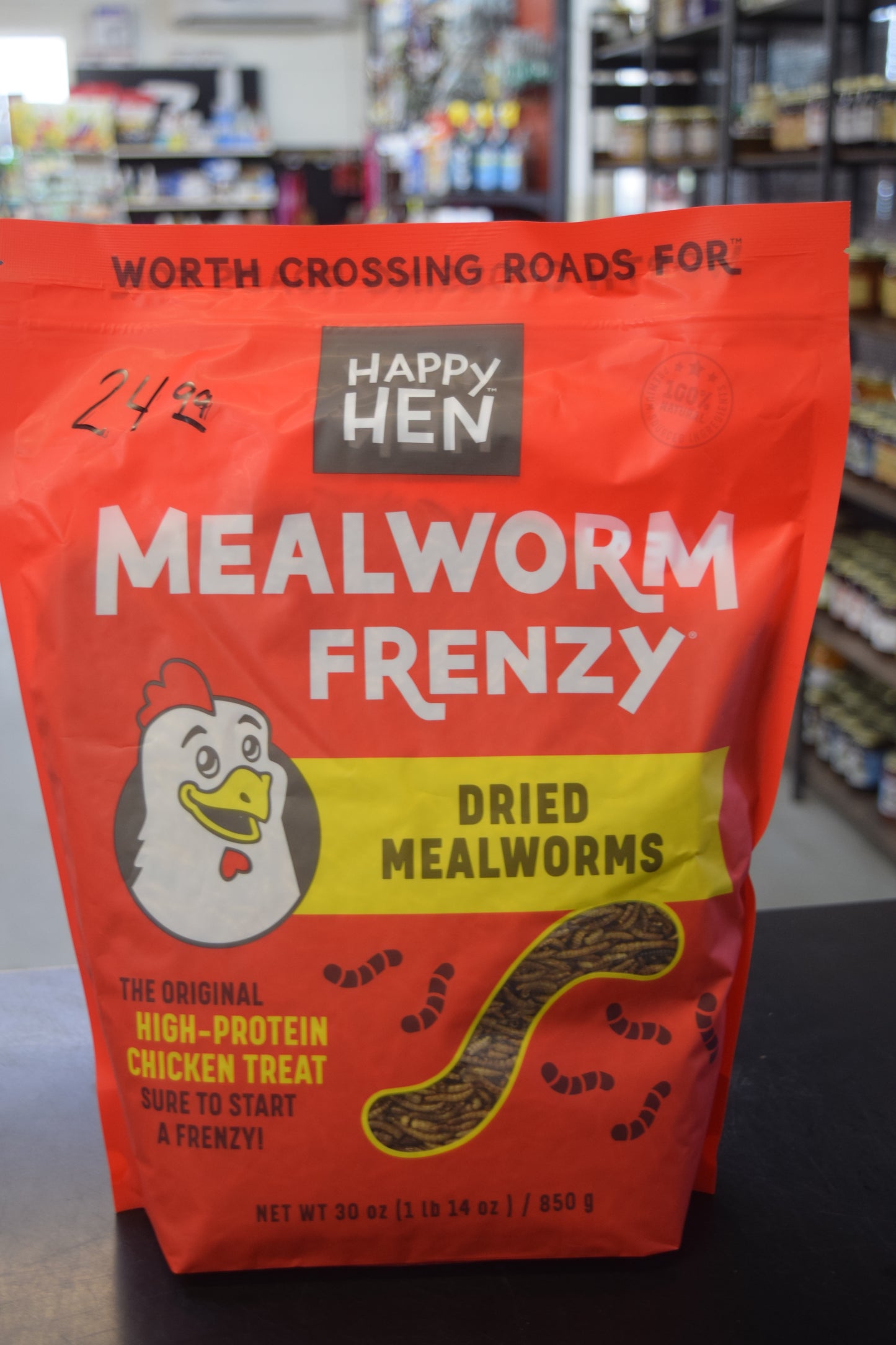 Happy Hen Mealworm Frenzy