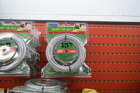 Titan Giant Tie Out Cable 20'