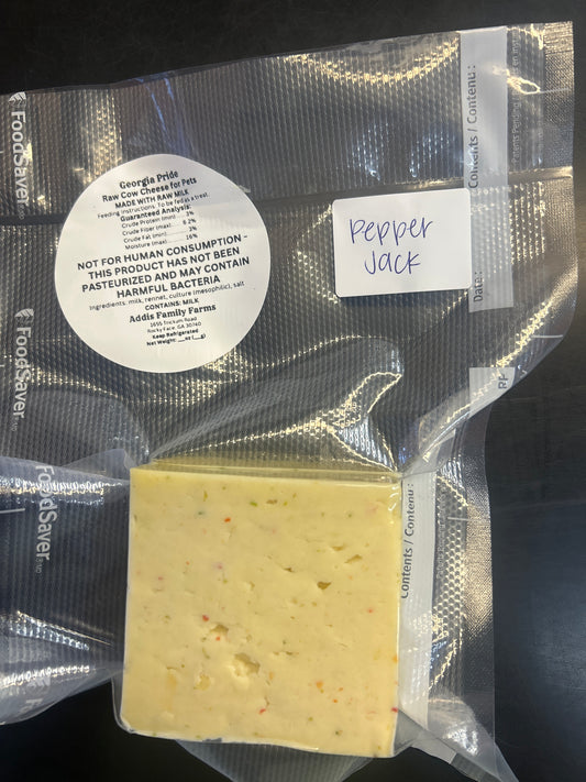 Raw Cow Cheese for Pets