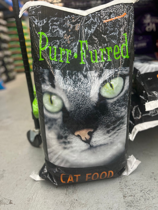 Purr•Furred Cat Food