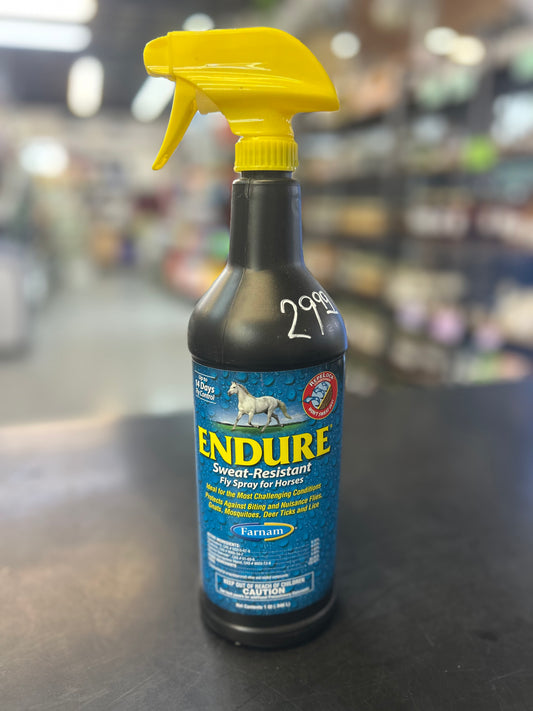 Endure Sweat-Resistant Fly Spray for Horses