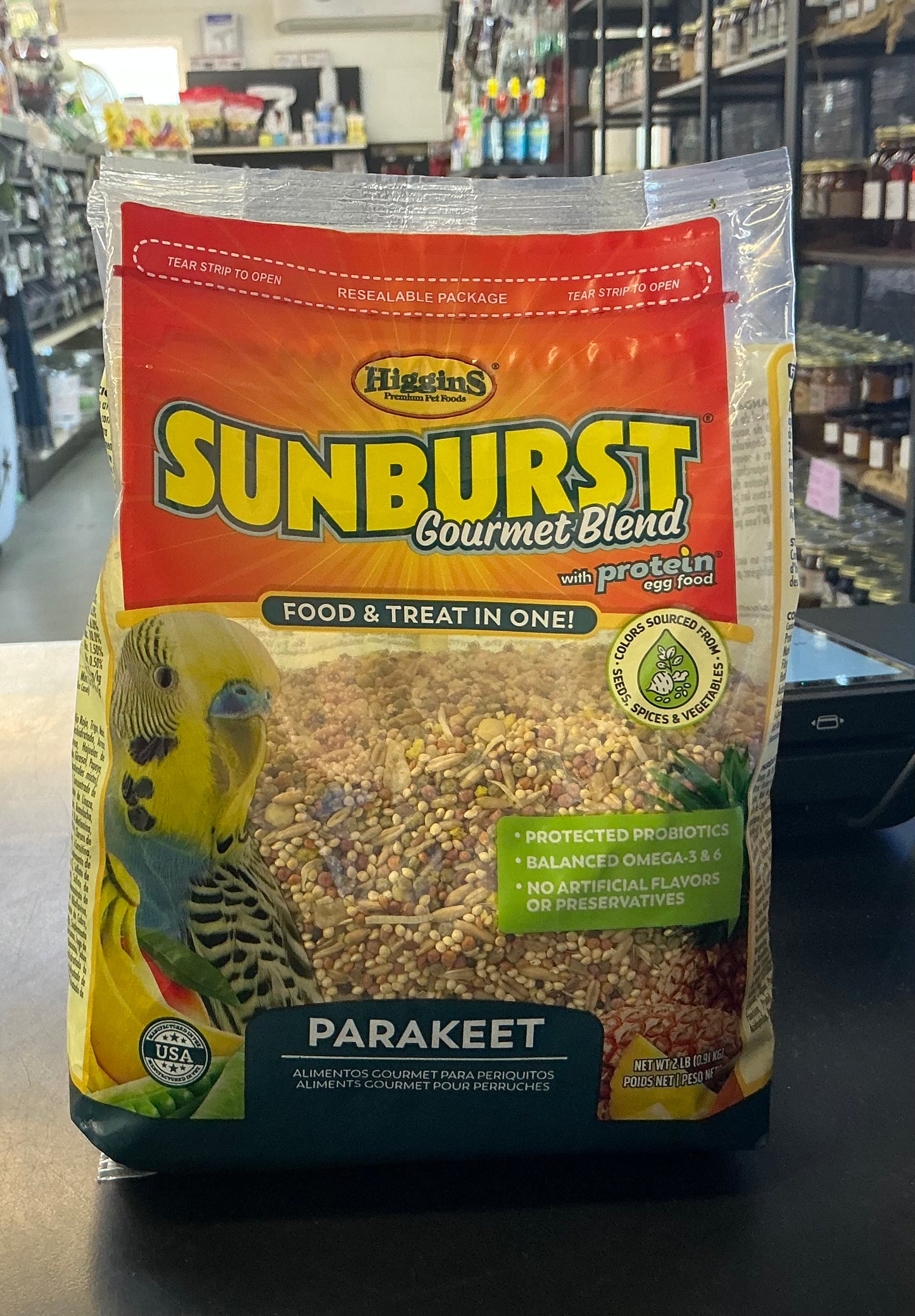Parakeet Sunburst Gourmet Blend