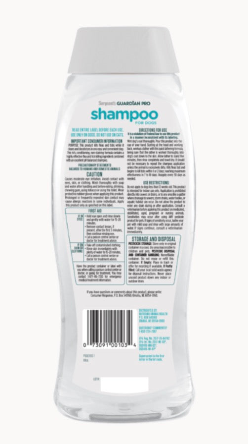 Guardian Pro Flea & Tick Shampoo