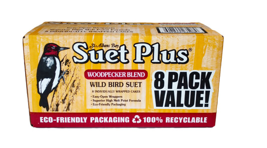Suet Plus Woodpecker Blend Box (8 Count)