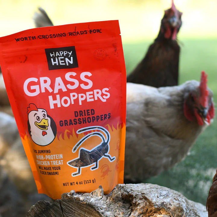 Happy Hen Dried Grass Hoppers
