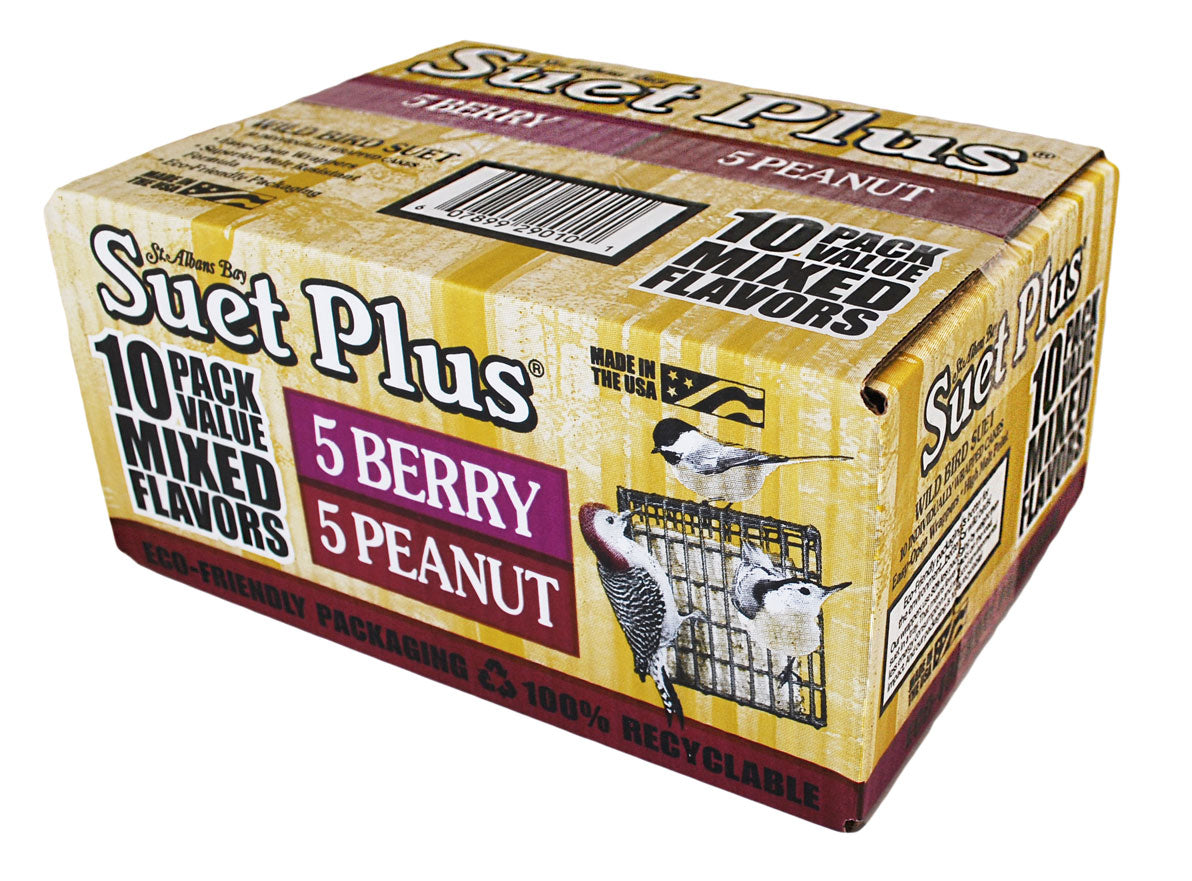 Suet Plus Berry & Peanut Value 10 Pack