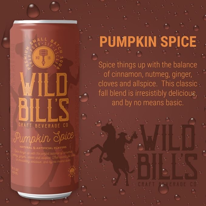 Wild Bills Pumpkin Spice Soda