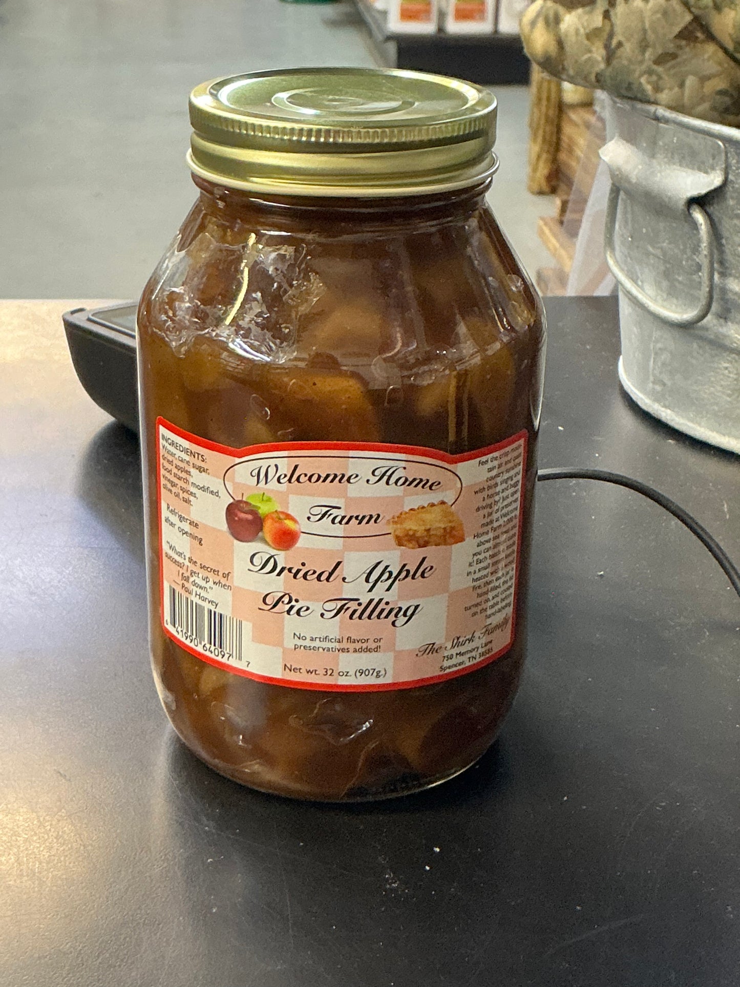 Dried Apple Pie Filling