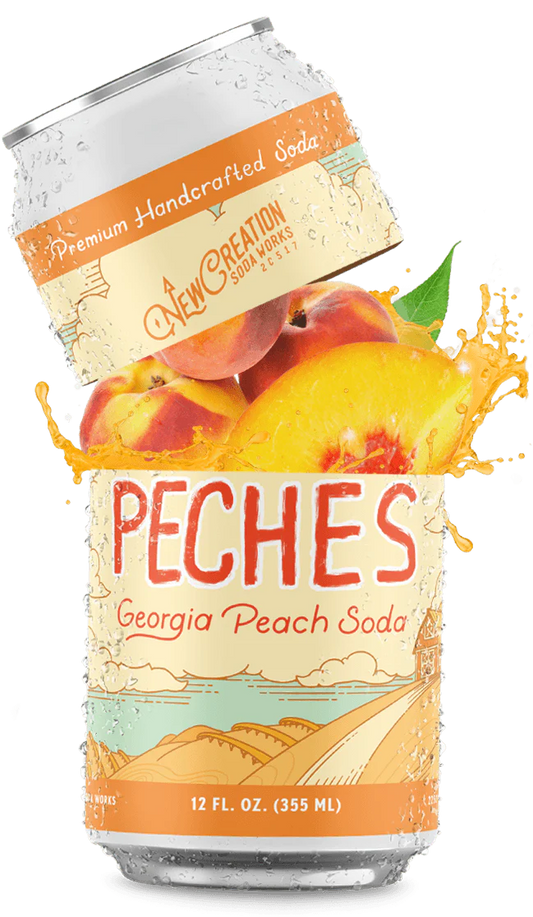 PECHES Georgia Peach Soda