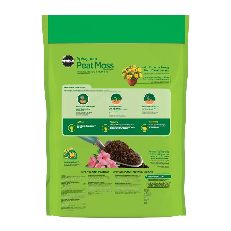 Sphagnum Peat Moss 8qts
