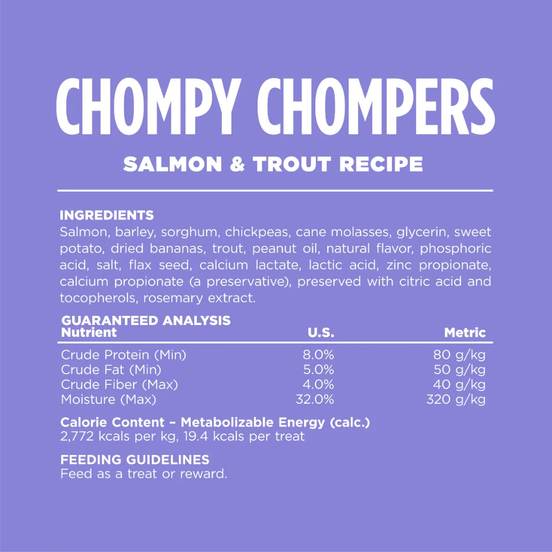 Nutrisource Chompy Chompers Salmon & Trout