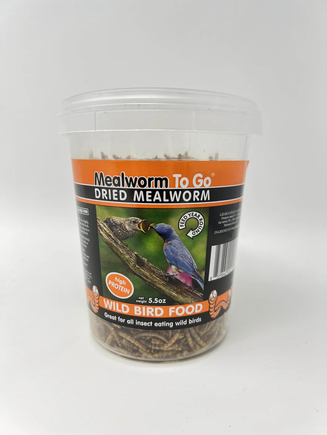 Mealworms To-Go 5.5oz Tub