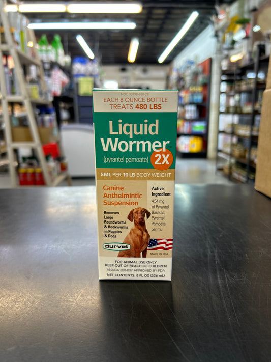 Canine Liquid Wormer 2X