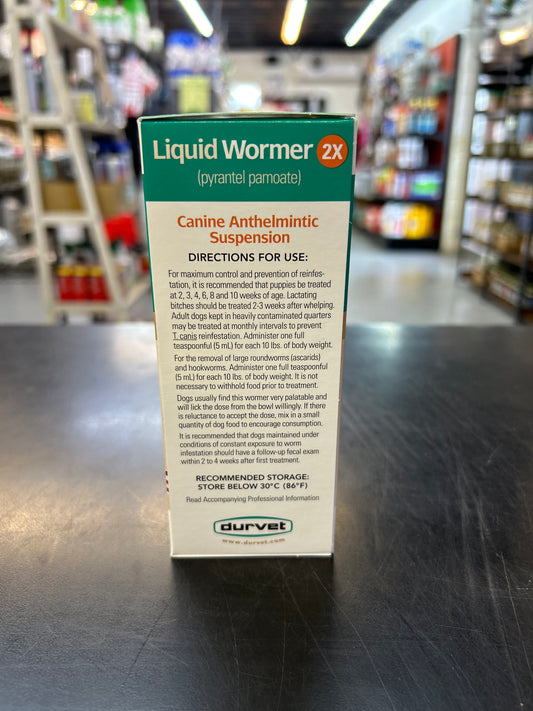 Canine Liquid Wormer 2X