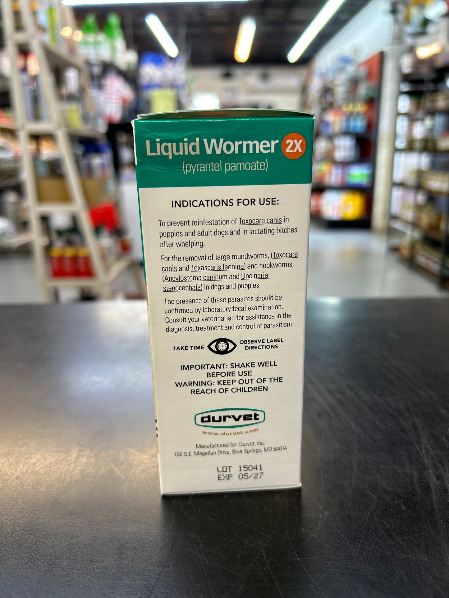 Canine Liquid Wormer 2X