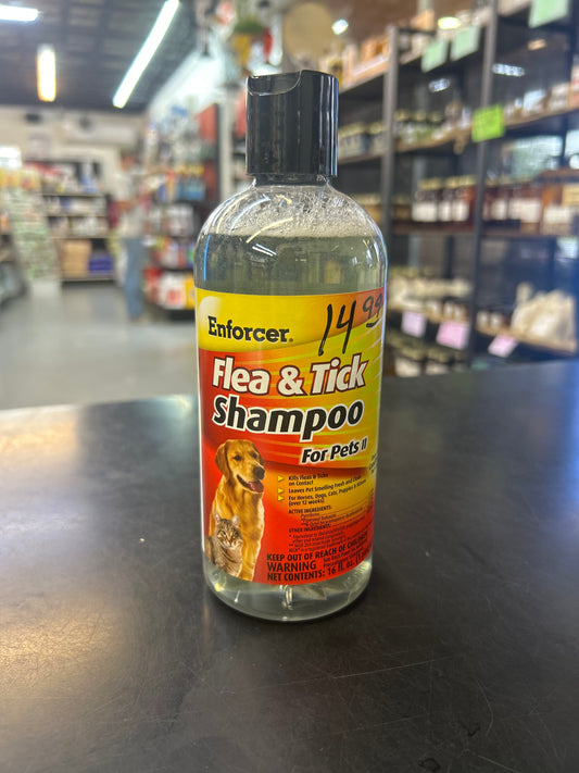 Enforcer Flea & Tick Shampoo for Pets II