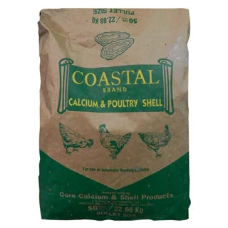 Oyster Shell - Calcium and Poultry Shell