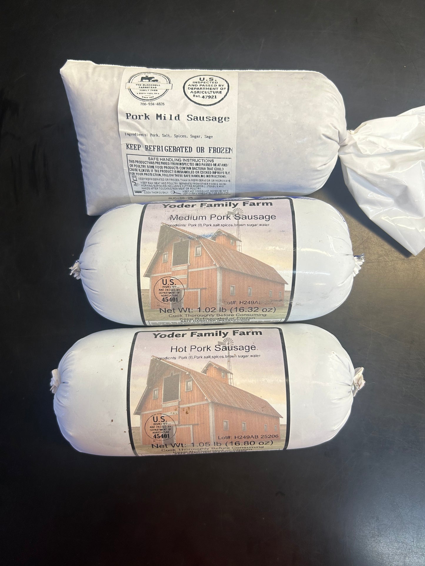 Locally Raised Pork Sausage