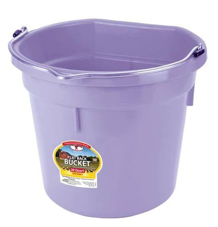Flat Back Bucket