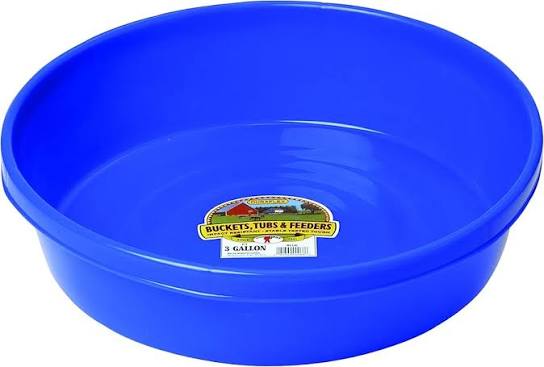 3 Gal Plastic Utility Pan