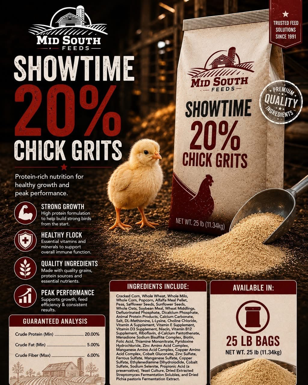Showtime Chick Grits 20%