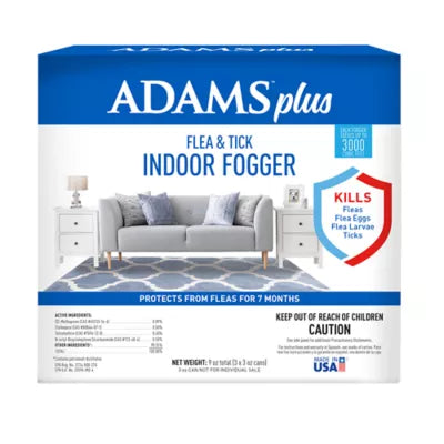 Adams Plus Flea And Tick Indoor Fogger