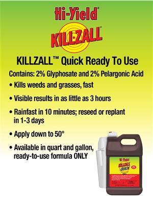 KillZall QUICK Weed & Grass Killer RTU