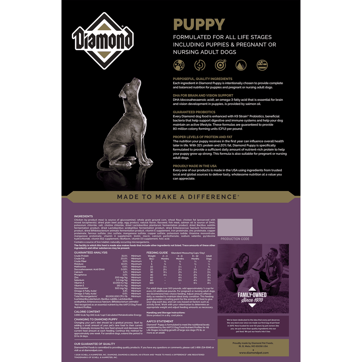 Diamond Puppy 6lb