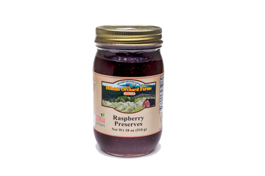 Red Raspberry Preserves: 9oz