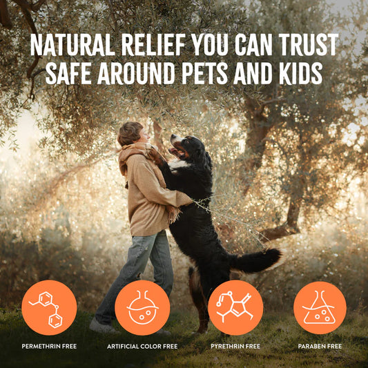 Tropiclean Natural Flea & Tick Soothing Bite Spray