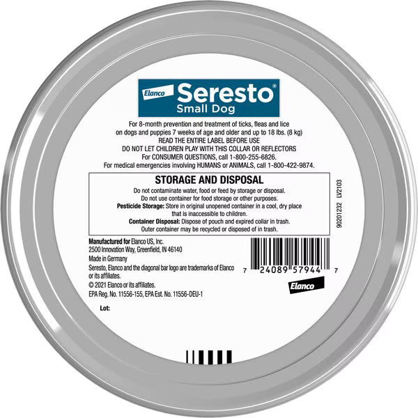 Seresto Small Dog Flea Collar