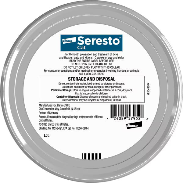 Seresto Cat Flea Collar