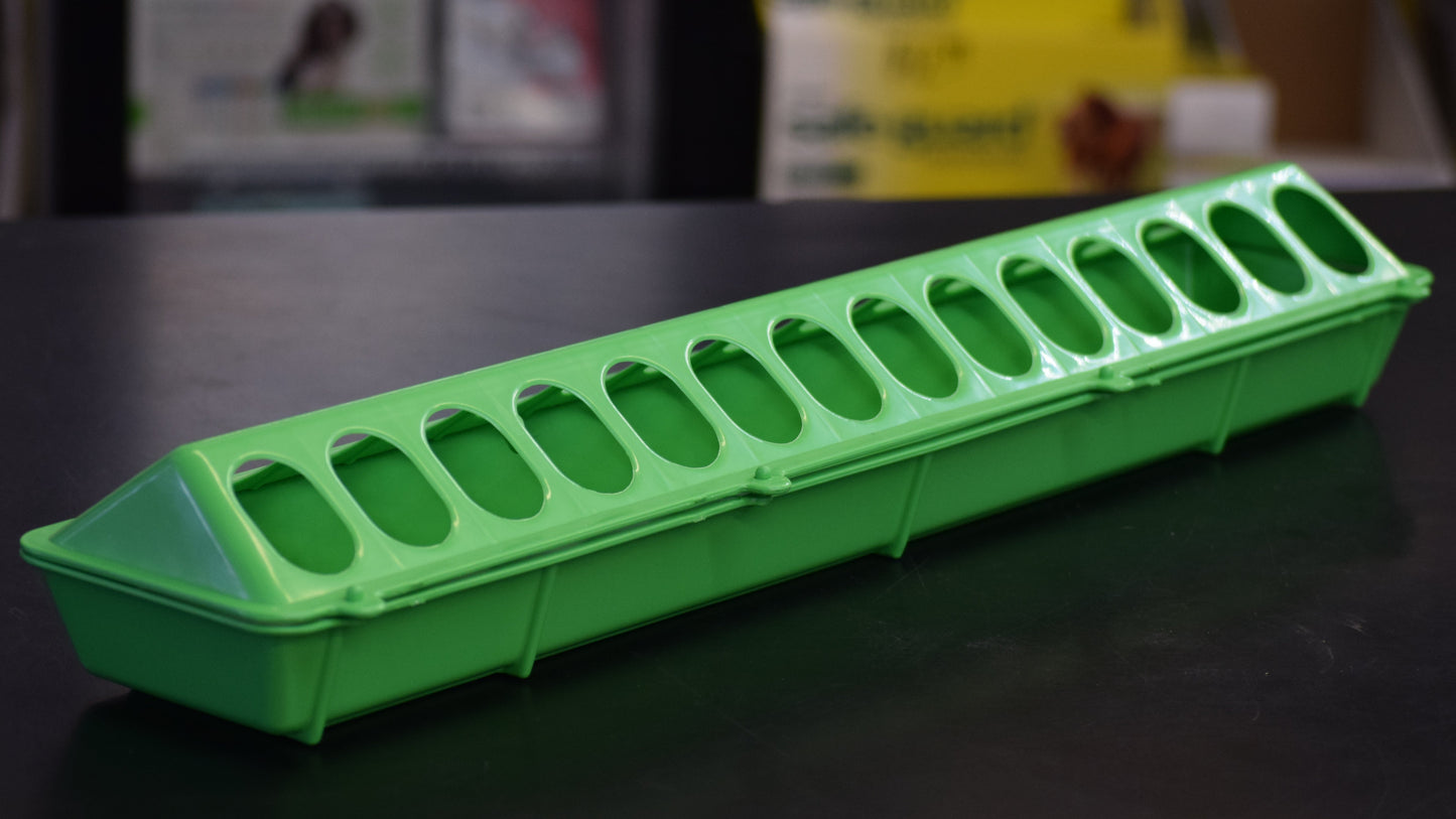 Long Plastic Flip Top Feeder