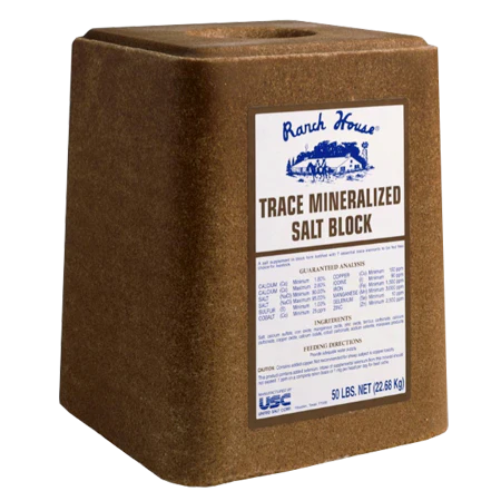 Trace Mineral Salt - Block or Bagged