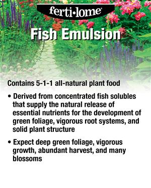 Fish Emulsion Fertilizer 5-1-1 - Quart