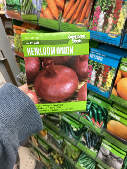 Ruby Red Heirloom Onion