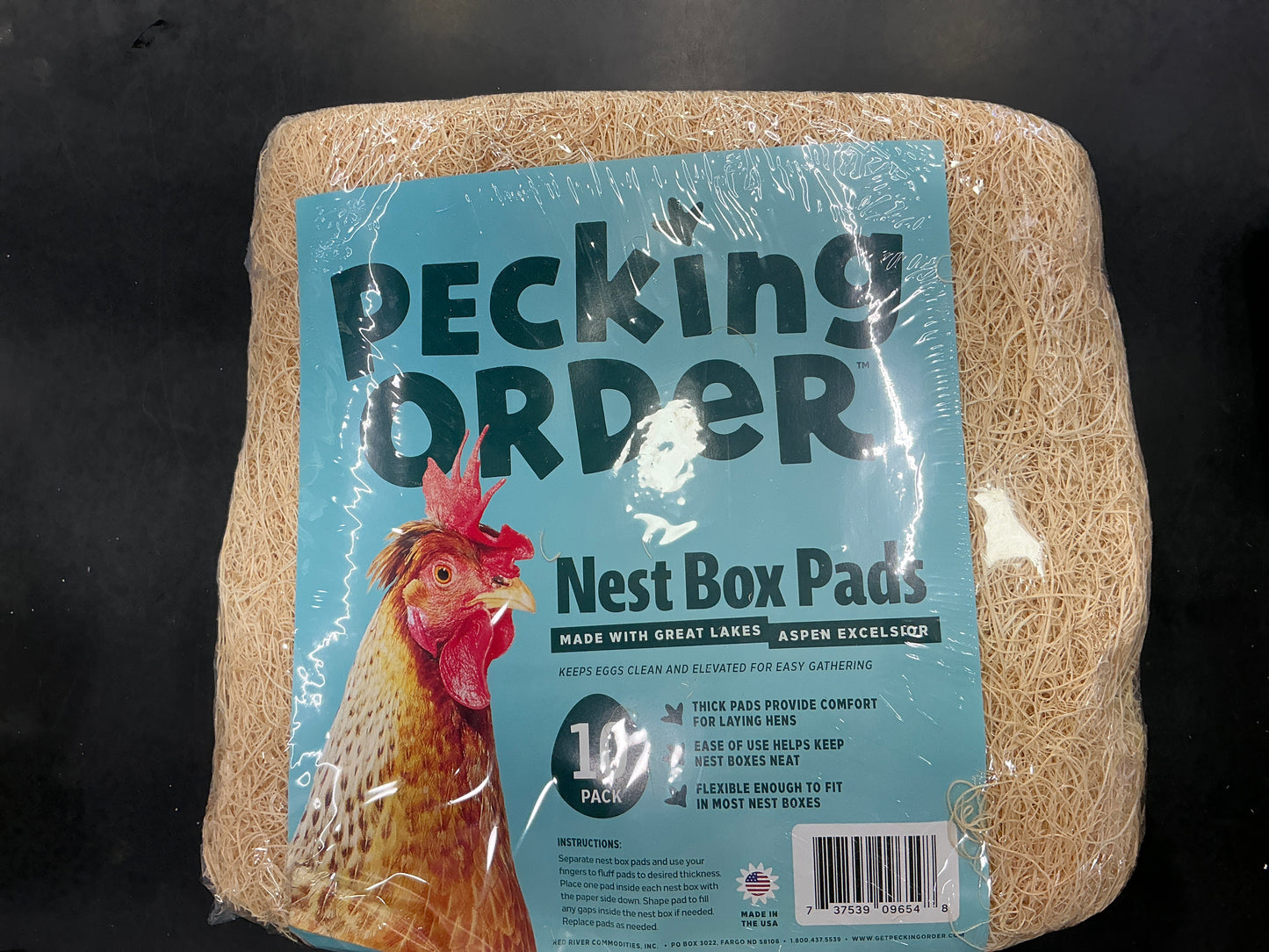 Pecking Order Nest Box Pads 10 Pack