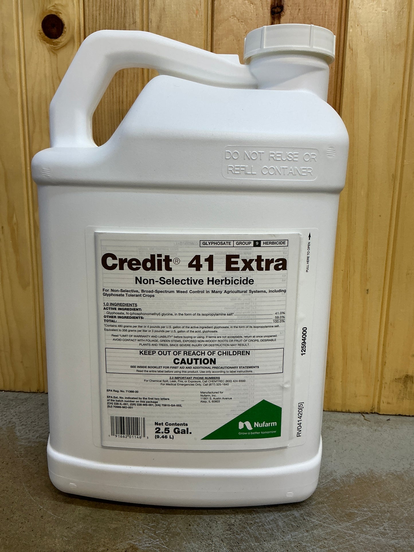 41% Glyphosate Weed & Grass Killer - 2.5 Gal