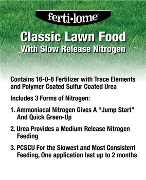 Classic Lawn Food 16-0-8