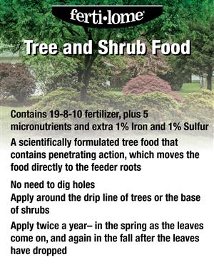 Tree & Shrub Food 19-8-10