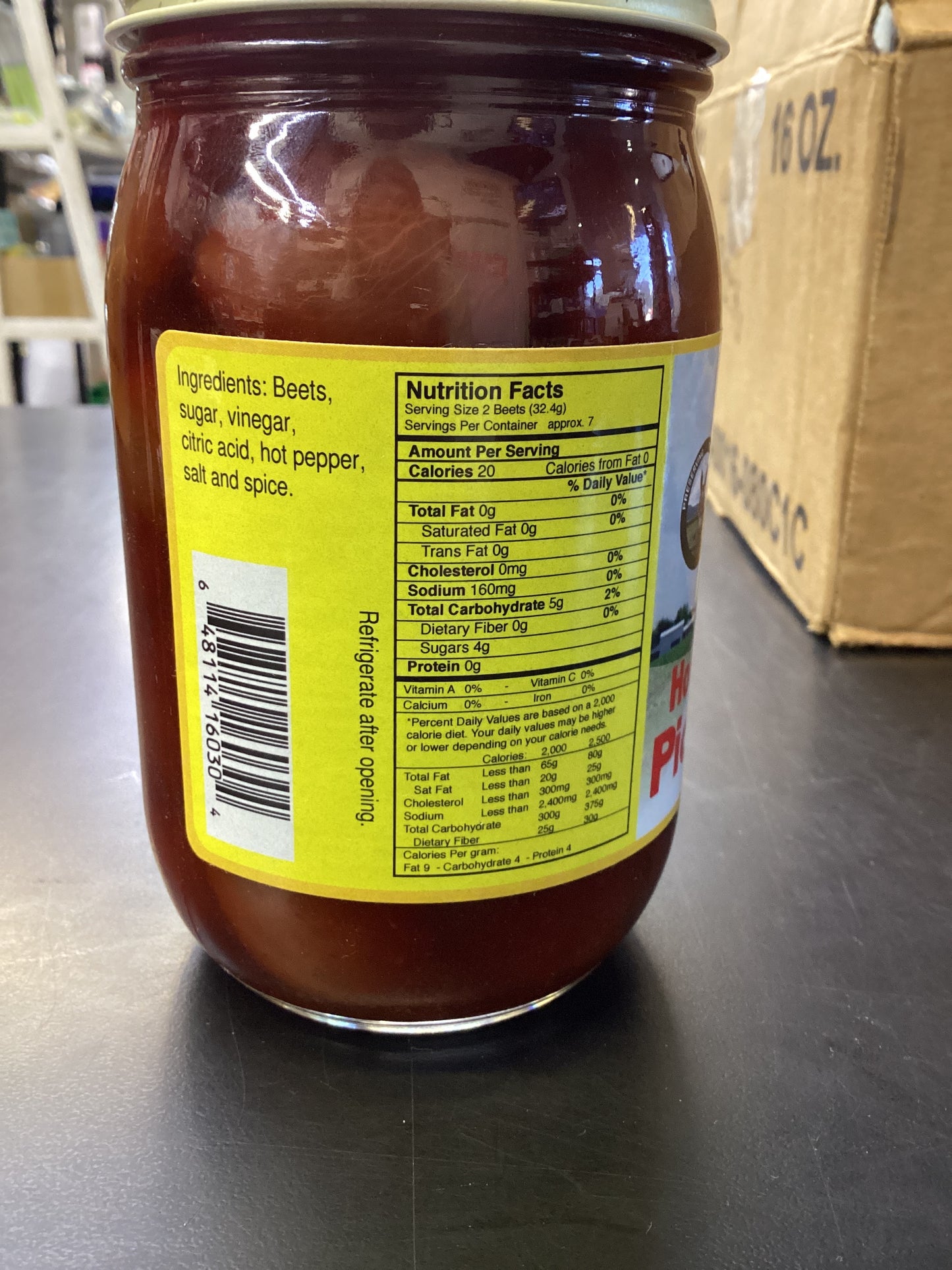 Hot-Spicy with Cajun Pickled Beets