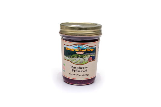 Red Raspberry Preserves: 9oz