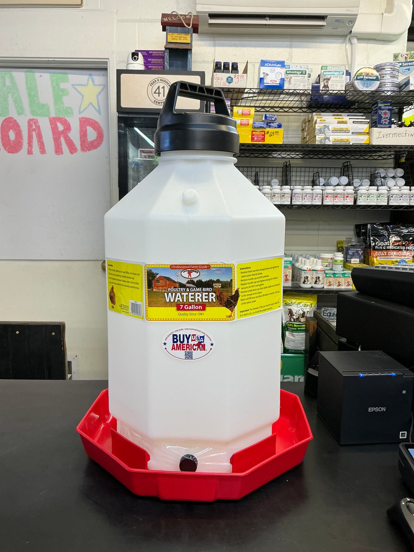 Little Giant 7 Gal Automatic Poultry Waterer