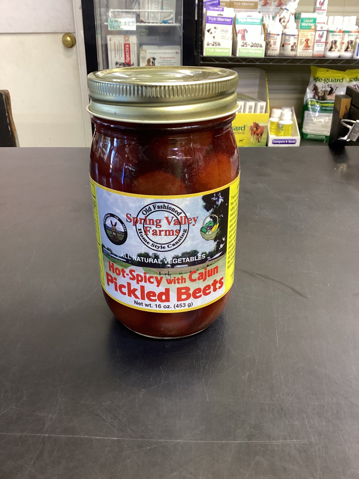 Hot-Spicy with Cajun Pickled Beets