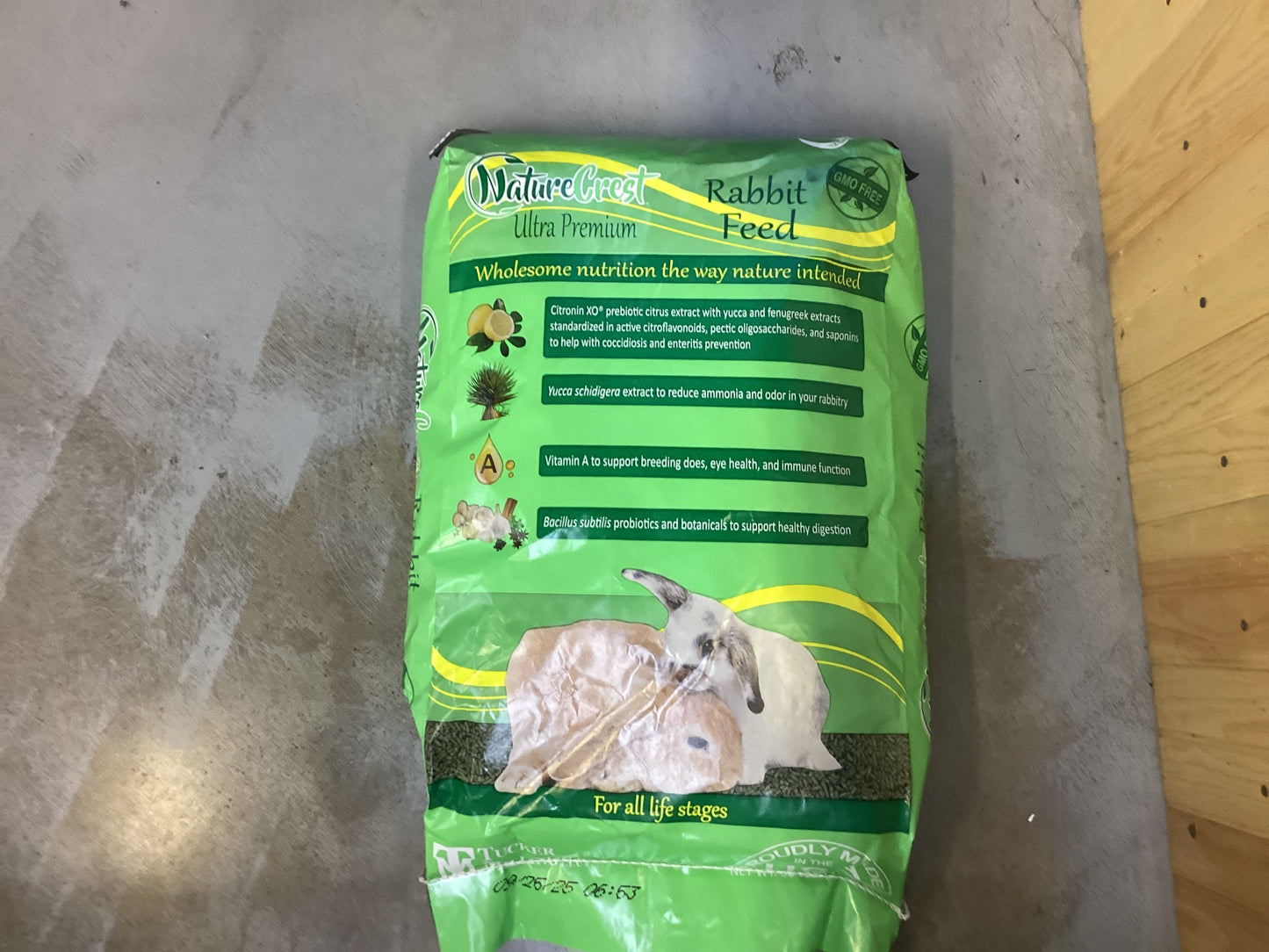 Tucker Milling Rabbit Feed