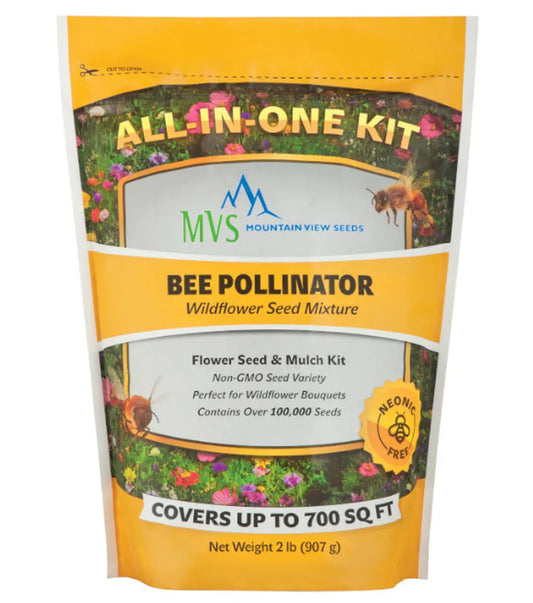 Wildflower Bee Pollinator Mix Seed