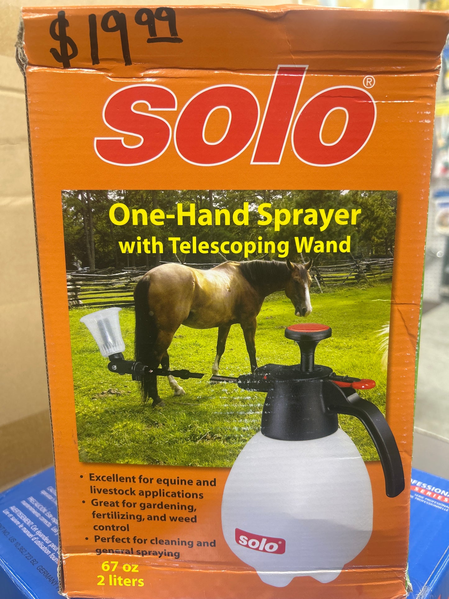 Solo One Hand Sprayer 2L