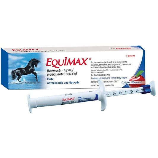 Equimax - Ivermectin 1.87% Praziquantel 14.03%