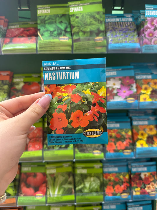 Summer Charm Mix Nasturtium