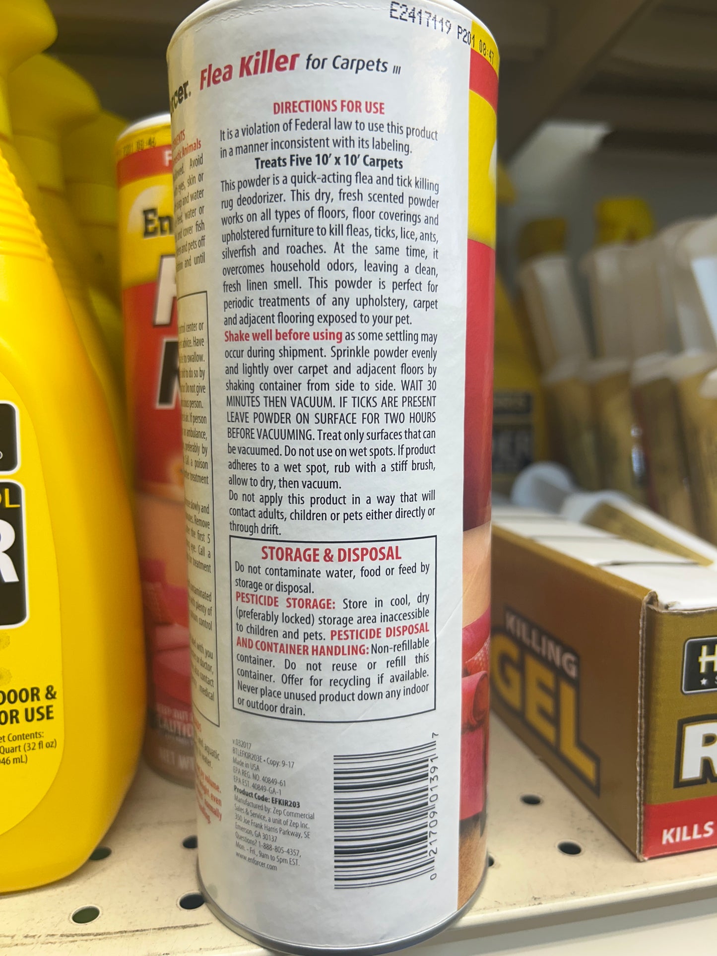 Enforcer - Flea Killer Powder